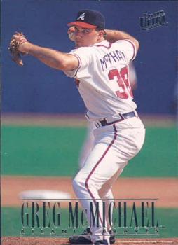 1996 Ultra #442 Greg McMichael Front