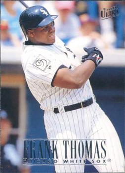 1996 Ultra #44 Frank Thomas Front
