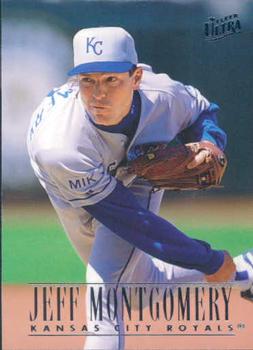 1996 Ultra #74 Jeff Montgomery Front