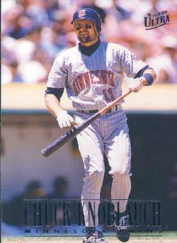 1996 Ultra #89 Chuck Knoblauch Front