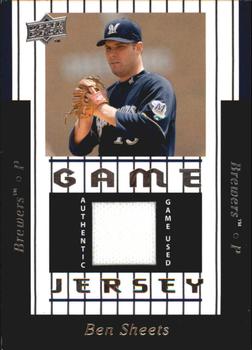 2008 Upper Deck - 1997 UD Game Jersey #97-BS Ben Sheets Front