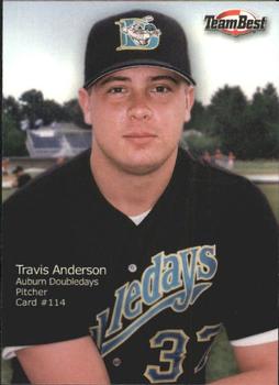 2000 Team Best Rookies #114 Travis Anderson Front