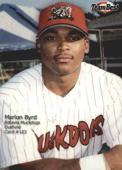 2000 Team Best Rookies #123 Marlon Byrd Front