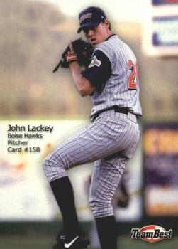 2000 Team Best Rookies #158 John Lackey Front