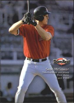2000 Team Best Rookies #169 Sean McGowan Front