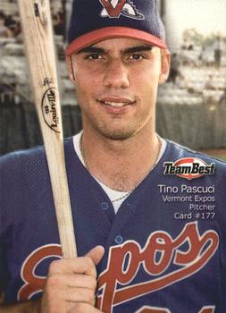 2000 Team Best Rookies #177 Tino Pascucci Front