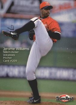 2000 Team Best Rookies #209 Jerome Williams Front