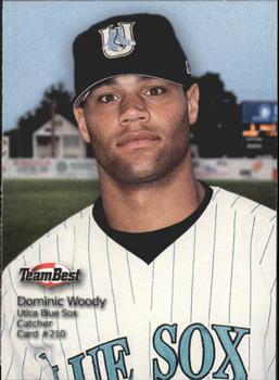2000 Team Best Rookies #210 Dominic Woody Front