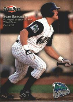 2000 Team Best Rookies #217 Sean Burroughs Front
