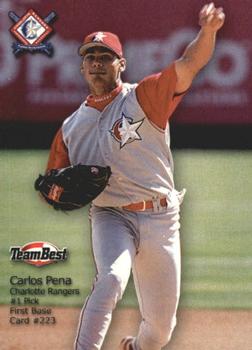 2000 Team Best Rookies #223 Carlos Pena Front