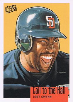 1996 Ultra - Call to the Hall #3 Tony Gwynn Front