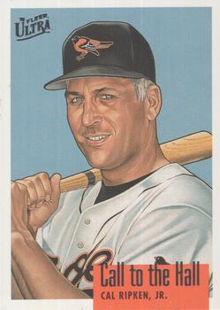1996 Ultra - Call to the Hall #7 Cal Ripken, Jr. Front