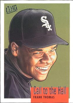 1996 Ultra - Call to the Hall #10 Frank Thomas Front
