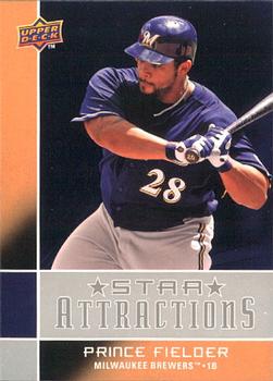 2008 Upper Deck - Star Attractions #SA-7 Prince Fielder Front