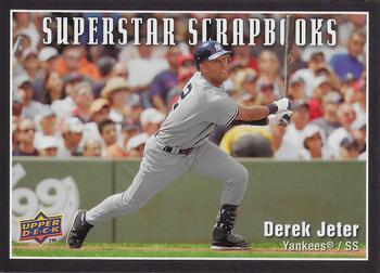 2008 Upper Deck - Superstar Scrapbooks #SS-6 Derek Jeter Front