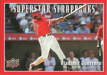 2008 Upper Deck - Superstar Scrapbooks #SS-15 Vladimir Guerrero Front