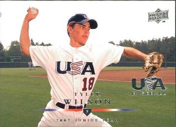 2008 Upper Deck - USA Junior National Team #USJR-20 Tyler Wilson Front