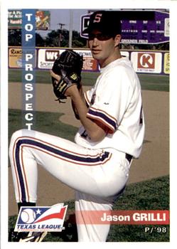 1998 Grandstand Texas League Top Prospects #NNO Jason Grilli Front