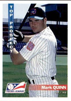 1998 Grandstand Texas League Top Prospects #NNO Mark Quinn Front