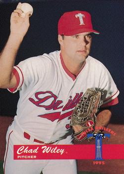 1995 Tulsa Drillers #27 Chad Wiley Front