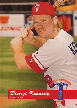 1995 Tulsa Drillers #9 Darryl Kennedy Front