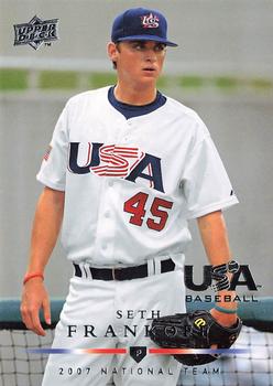2008 Upper Deck - USA National Team #USA-22 Seth Frankoff Front