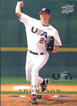 2008 Upper Deck - USA National Team #USA-13 Jacob Thompson Front