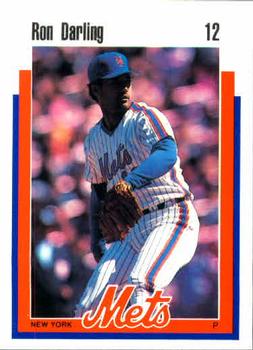 1989 Kahn's New York Mets #NNO Ron Darling Front