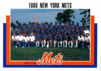 1989 Kahn's New York Mets #NNO 1989 New York Mets Front