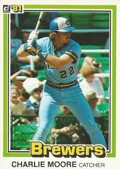 1981 Donruss #324 Charlie Moore Front