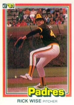 1981 Donruss #3 Rick Wise Front