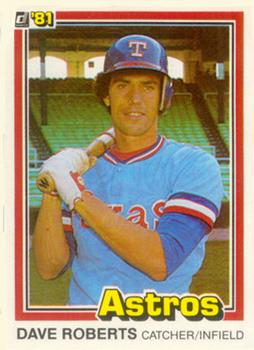 1981 Donruss #490 Dave Roberts Front