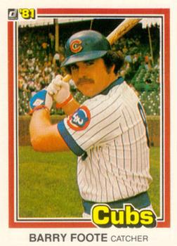 1981 Donruss #558 Barry Foote Front
