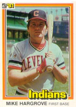 1981 Donruss #78 Mike Hargrove Front