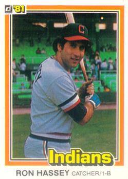 1981 Donruss #80 Ron Hassey Front