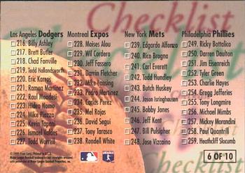 1996 Ultra - Checklists (Series One) #6 Mike Piazza Back