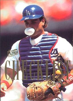 1996 Ultra - Checklists (Series One) #6 Mike Piazza Front