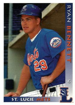 1999 Grandstand St. Lucie Mets #NNO Ryan Bennett Front