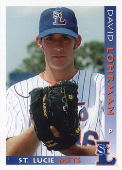 1999 Grandstand St. Lucie Mets #NNO David Lohrman Front