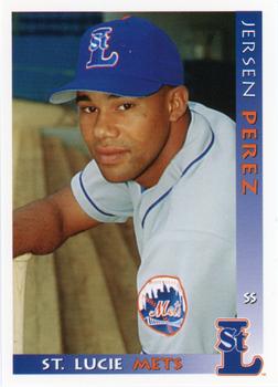 1999 Grandstand St. Lucie Mets #NNO Jerson Perez Front