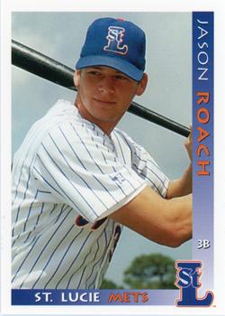 1999 Grandstand St. Lucie Mets #NNO Jason Roach Front