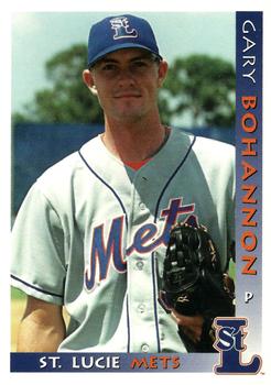 1999 Grandstand St. Lucie Mets #NNO Gary Bohannon Front