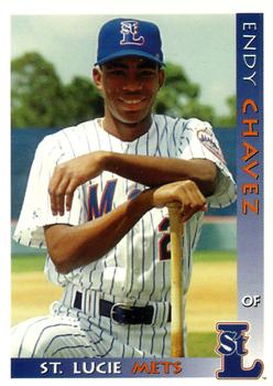 1999 Grandstand St. Lucie Mets #NNO Endy Chavez Front