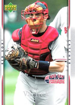 2007 Upper Deck World Series Champions Boston Red Sox #24 Jason Varitek Front