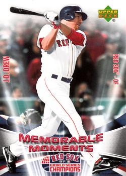 2007 Upper Deck World Series Champions Boston Red Sox #MM3 J.D. Drew Front