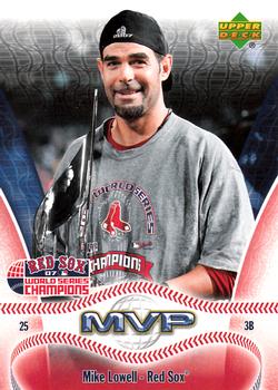 2007 Upper Deck World Series Champions Boston Red Sox #MVP-1 Mike Lowell Front