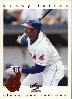 1997 Score Cleveland Indians Update #7 Kenny Lofton Front