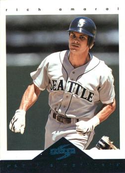 1997 Score Seattle Mariners #12 Rich Amaral Front