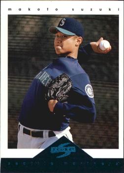 1997 Score Seattle Mariners #15 Makoto Suzuki Front