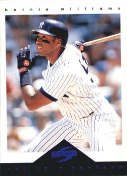 1997 Score New York Yankees #1 Bernie Williams Front